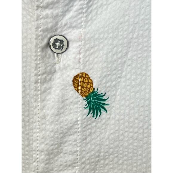 Tommy Bahama Flamingo Tango Camp Short Sleeves Shirt Size XXL Stretchy Fabric - Picture 7 of 15